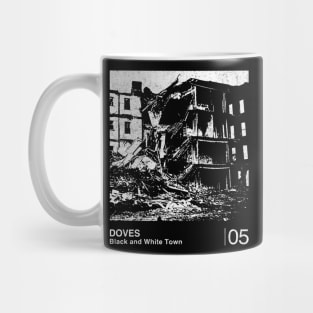 Doves / Minimalist Graphic Design Fan Artwork Mug